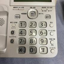 通電確認済★Panasonic パナソニック コードレス 電話機 VE-GD72-W 子機1台 親機コードレス_画像4