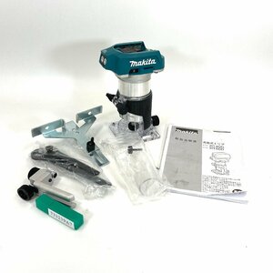 6483-80【 makita 】 マキタ 充電式 トリマ RT50D 本体のみ 付属品 コードレストリマ 動作確認済