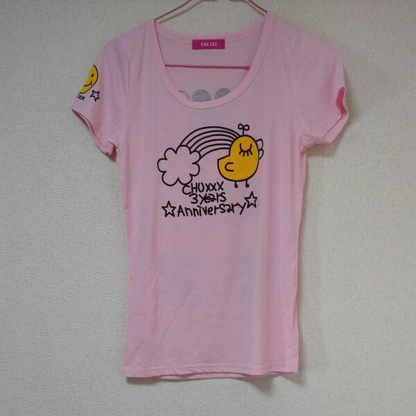 【未使用】CHU XXX Tシャツピンク Mサイズ