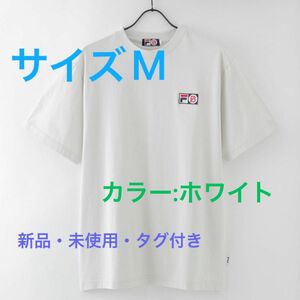 【FILA × BE:FIRST 】ロゴ刺繍ワッペンロゴバックプリント Tシャツ 