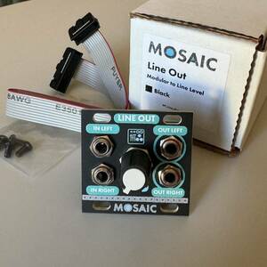 Mosaic Line Output ユーロラック モジュラー モジュラーシンセ 新品同様