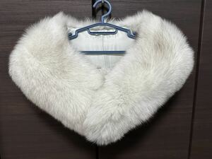 新品未使用*ブルーFOX *ショール *フォックス *サガフォックス *SAGA FURS *日本製　