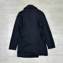 JUNIOR GAULTIER ジュニア ゴルチエ WOOL COAT ウール コート MADE IN JAPAN 日本製 ARCHIVE アーカイブ BLACK ブラック 系 サイズ 40_画像4