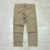 visvim ビズビム ヴィズヴィム HIGH WATER CHINO ハイウォーター チノ パンツ シンチバック MADE IN JAPAN 日本製 ベージュ 系 サイズ 2_画像2