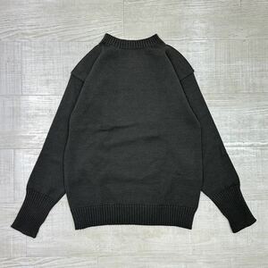 ANDERSEN ANDERSEN アンデルセン アンデルセン SEAMAN CREWNECK 7GG ガンジー シーマン クルーネック ニット Hunting Green サイズ S