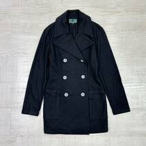 JUNIOR GAULTIER ジュニア ゴルチエ WOOL COAT ウール コート MADE IN JAPAN 日本製 ARCHIVE アーカイブ BLACK ブラック 系 サイズ 40_画像3