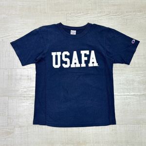 Champion チャンピオン REVERSE WEAVE リバースウィーブ USAFA TEE T-SHIRT プリント Tシャツ ネイビー 系 サイズ L