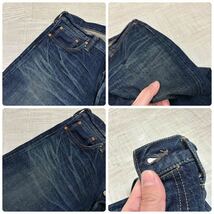 SUGAR CANE シュガーケーン 901 USED加工 LONE STAR JEANS ユーズド加工 ロンスター デニム パンツ 東洋 SC40901 インディゴ 系 サイズ 32_画像7