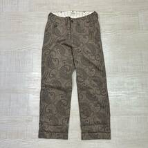 DOTS WEAR ドッツ ウェア DOTSWEAR ドッツウェア ペイズリー ワーク パンツ Dwd 日本製 MADE IN JAPAN サイズ 2_画像1