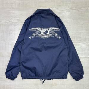 ANTIHERO アンタイヒーロー ANTI HERO アンチヒーロー LOGO COACH JACKET ロゴ コーチ ジャケット NAVY ネイビー 系 サイズ S