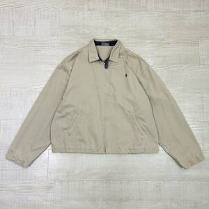 90s Vintage POLO by RALPH LAUREN ヴィンテージ ポロ バイ ラルフローレン コットン スイングトップ ブルゾン ジャケット サイズ XL