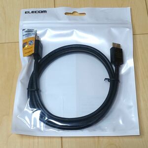 エレコム HDMI ケーブル 1m プレミアム 4K2K(60Hz) 【Premium HDMI(R) Cable規格認証済み】ECDH-HDP10BK