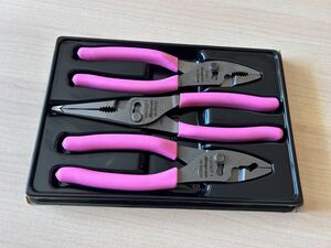 スナップオン プライヤーセット ピンク　新品　Snap-on