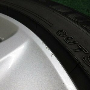 ZL825【送料無料 在庫処分】225/50R17 超溝高 8.5~9分山 ダンロップ 夏タイヤ LE MANS V アルミ ホイールセット 4本 ホンダ アコード 純正の画像8