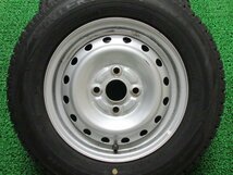 ZT976【送料無料】145/80R13 ほぼ新品溝 ♪ スタッドレス WINTERMAXX WM02 ♪ 2021年製 ホイールセット 4本 ダイハツ 純正 激安 タント 等_画像7