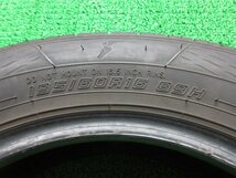 ZT985【送料無料】195/60R16 超溝高 8~8.5分山 グッドイヤー 夏タイヤ EG02 ♪ 2021年製 4本 激安 セレナ ノート ウィッシュ ラフェスタ 等_画像10