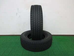 ZM004【送料無料】195/75R15 109/107 超溝高 8~8.5分山 スタッドレス WINTERMAXX LT03 M 2021年製 2本 激安 小型 トラック エルフ ダイナ