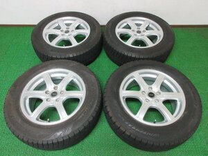 ZD021【送料無料 SALE品】225/65R17 超溝高 8.5~9分山 スタッドレス 2020年製 ホイールセット 4本 激安 エクストレイル CX-5 CX-8 RAV4 等