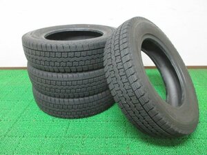 ZK169【送料無料】155/80R14 88/86 超溝高 8~8.5分山 スタッドレス WINTERMAXX SV01 21年製 4本 激安 プロボックス サクシード バン 商用車