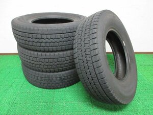 ZY497【送料無料】195/80R15 107/105 超溝高 8.5~9分山 スタッドレス WINTERMAXX SV01 2021年製 4本 激安 ハイエース キャラバン 商用車 等