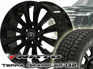 新品 2022y～ 現行 タンドラ セコイア 国産 22インチタイヤホイールセット NITTO TERRA GRAPPLER G2 285/45R22