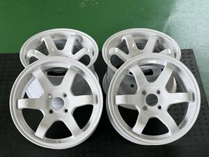 残り5台分! 送料無料 新品 15x8.25J +20 PCD100 15インチ ホイール 4本 4穴 アルト ロードスター プロボックス NA bB pcd100 4h 軽自動車