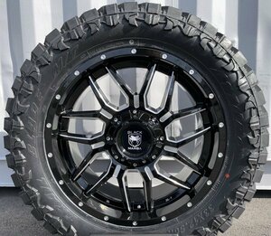 新品 車検対応 Black Mamba ランクル100 シグナス 20インチマッドタイヤホイールセット ATTURO TRAIL BLADE MT 285/50R20 33x12.50R20