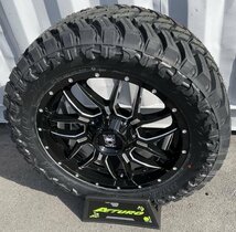 新品 車検対応 Black Mamba タンドラ セコイア 20インチマッドタイヤホイールセット ATTURO TRAIL BLADE MT 285/50R20 33x12.50R20_画像4