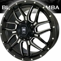 車検対応 Black Mamba BM7 BENZ Gクラス W463 ゲレンデ 20インチタイヤホイール ATTURO TRAIL BLADE XT 265/50R20 275/55R20 285/55R20_画像2