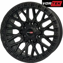 新作 VORTEK VRT608 17x9J FJクルーザー ハマーH3 タコマ 17インチマッドタイヤホイールセット YOKOHAMA GEOLANDAR X-AT 265/70R17 285/70R_画像2