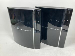 SONY PS3 本体 CECHA00 60GB 初期型 2台まとめジャンクソニー PlayStation 