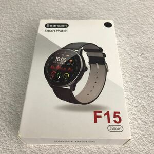 ◇【未開封品】Bearoaw スマートウォッチ F15 ブラック　Bluetooth5.0 37g