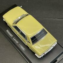 ■日産ローレル(1968)■アシェット■1/43■国産名車コレクション■ミニカー■ケース入り■ケース小ヒビあり■_画像6