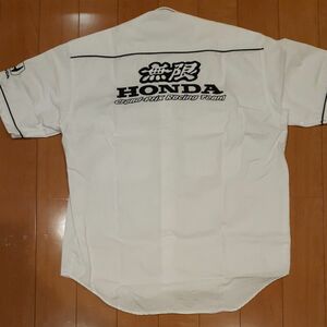 【90s～00s初頭】無限ホンダ・Honda F1ピットシャツ　ビンテージ