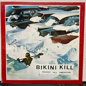 LP シュリンク付 bikini kill / reject all american cr631wr102402 KRS-260