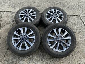 送料無料 エスクァイア 純正 15インチ 6.0J +50 5H 114.3 IG60 195/65R15 中古スタッドレスホイール 4本SET 80系 ノア ヴォクシー