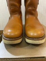 ☆中古☆ 廃盤 レッドウイング ペコス REDWING BOOTS ブーツ ゴールド ラセット 9866 8.5E 81/2E_画像6