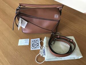 【新品】LOEWE ロエベ パズルバッグスモール　タンショルダー バッグ