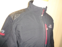 n26◆THE NORTH FACE Summit Series ソフトシェルストレッチジャケット◆ザ・ノースフェイス メンズ XXL/110 ブラック WINDSTOPPER 6B_画像2