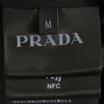 未使用 PRADA 三角ロゴオーバーフィットフードグースダウンパディング Mサイズ ブラック SGH073 106O F0002 プラダ down jacket_画像7