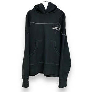 KIKO KOSTADINOV MIDNIGHT STRIPE HOODIE Sサイズ ブラック 00072019 キココスタディノフ ミッドナイトストライプスウェットパーカー