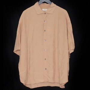 IROQUOIS R/S BIG HS SHIRTS サイズ2 オレンジ 381109 イロコイ レーヨンシルクビッグ半袖シャツ