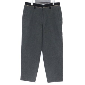 KOLOR BEACON メンズストレートパンツ 2 グレー 14WBM-P01131 カラービーコン straight pants ウール