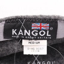 カンゴール KANGOL ハンチング キャップ 帽子 グレー M /U_画像4