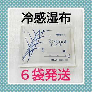 ド・クール　６枚入×６袋　湿布　キネシオテープ　医薬部外品　コルセット　予防ケア　ボディケア用品