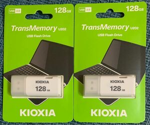 USBメモリ KIOXIA 東芝 キャップ付 ホワイト 旧東芝メモリー キオクシア メモリカード USB メモリ メモリーカード