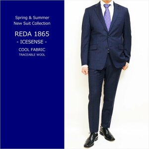 2024 new work new goods spring summer REDAredaICESENSE plain series ice navy . Classico Italy series slim type suit A5