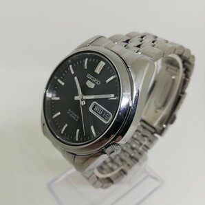 【稼働品】SEIKO セイコー 7S26-01V0 メンズ自動巻デイデイト腕時計
