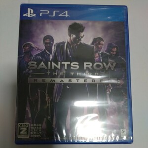 PS4　セインツロウ ザ・サード:リマスタード　Saints Row　新品　未開封