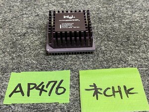 【送60サイズ】Intel　OVERDRIVE DX4ODP100 SZ957 V1.1　Socket2/3用 ※未チェック